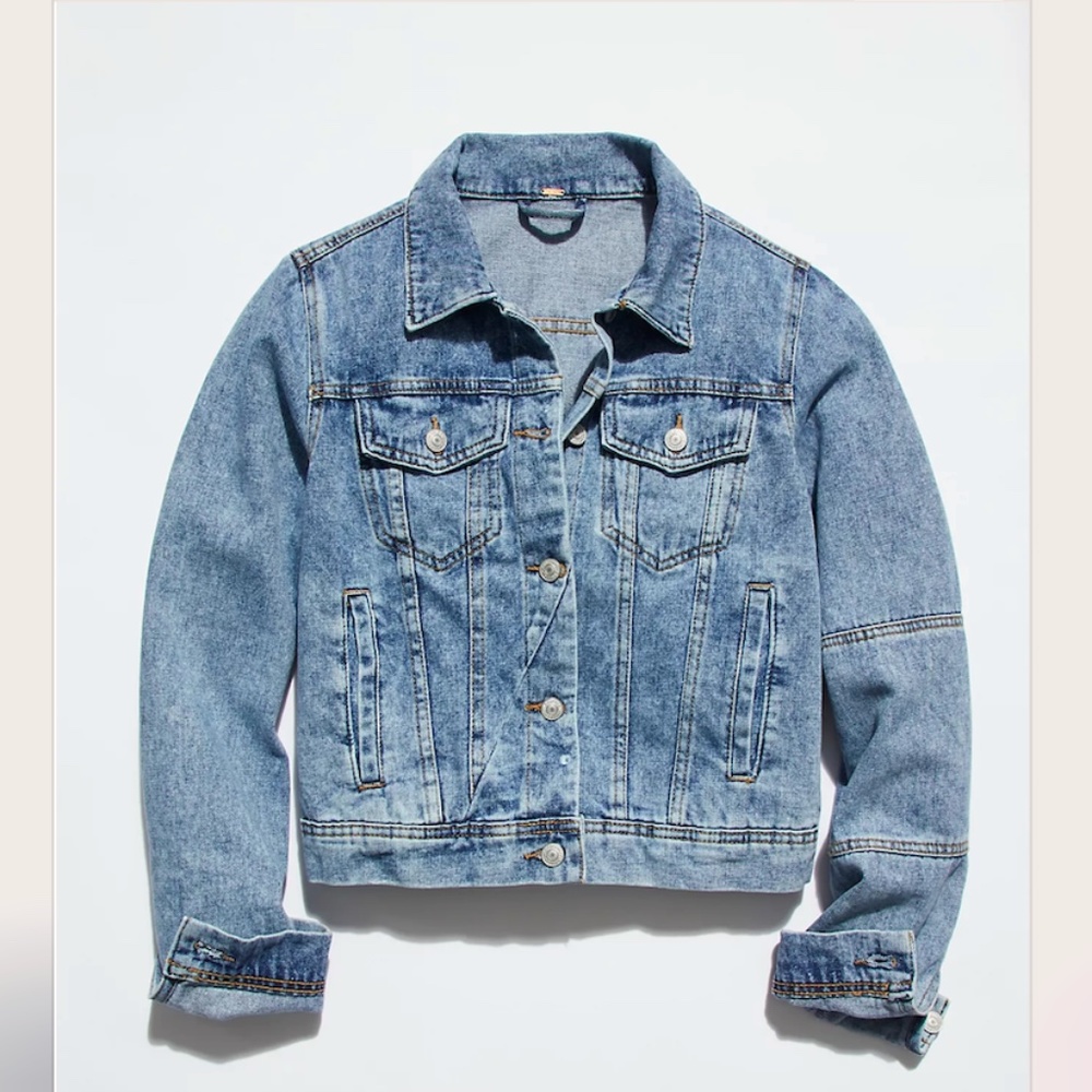 Free People Rumors Denim Jacket NWT
